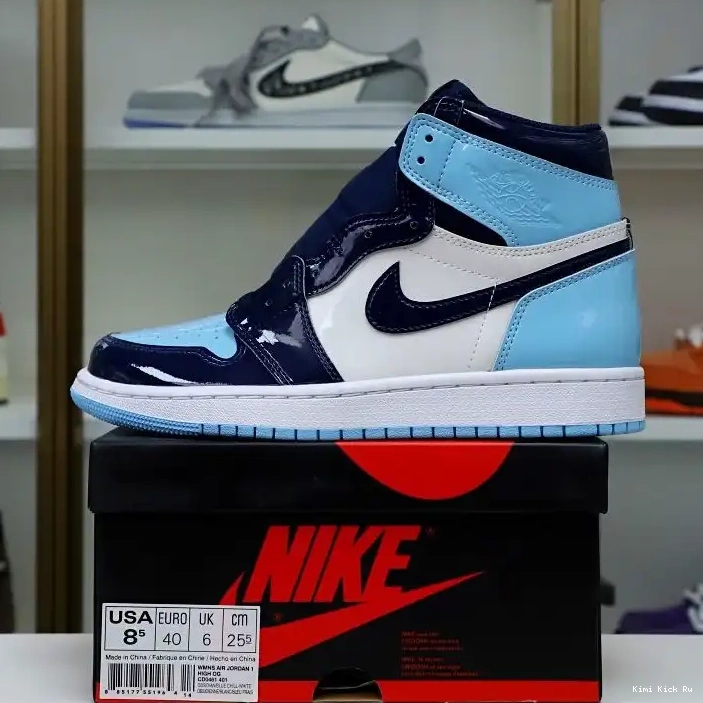 RETRO OG Kimikick 1 WMNS HIGH AIR 'BLUE CHILL' JORDAN 0808